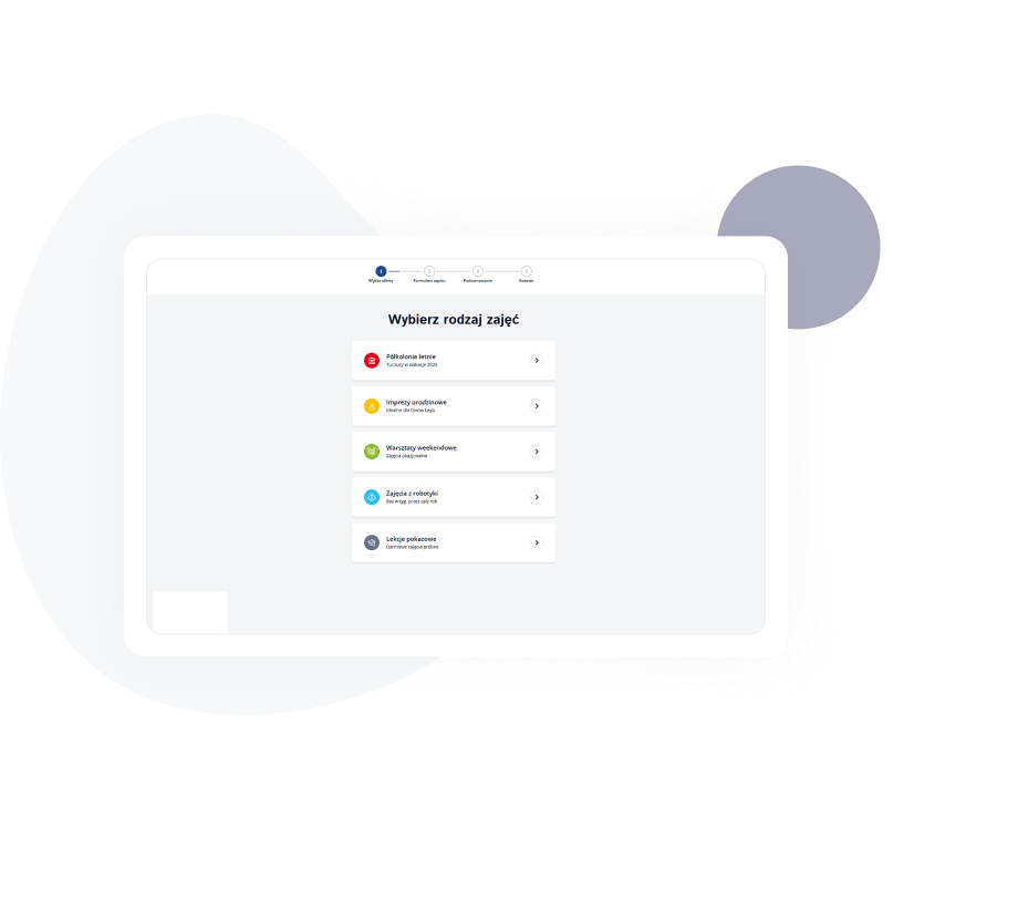 System zapisów na zajęcia pozalekcyjne