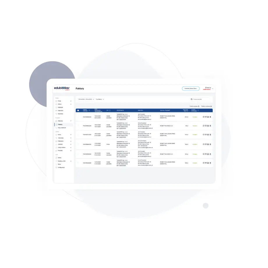 Ręczne wystawianie faktur i umów