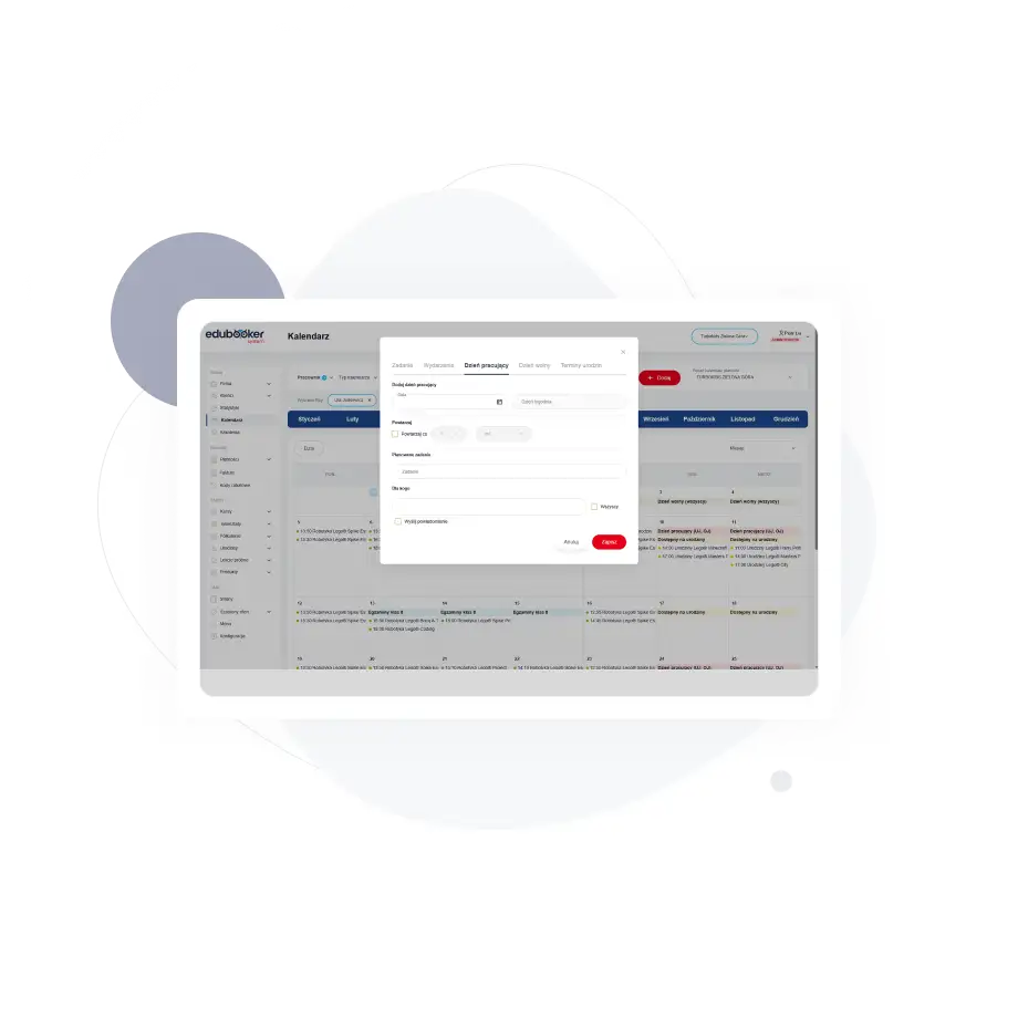 Trudność w szybkim planowaniu grafiku